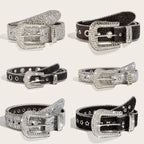 PENDRA Velaessa Metal Black Metal Buckle Luxury Belt