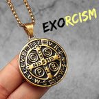 PENDRA St Benedict Exorcism Steel Necklace