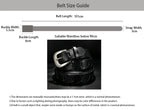 PENDRA Jadeora Leather Black Pin Buckle Gothic Belt
