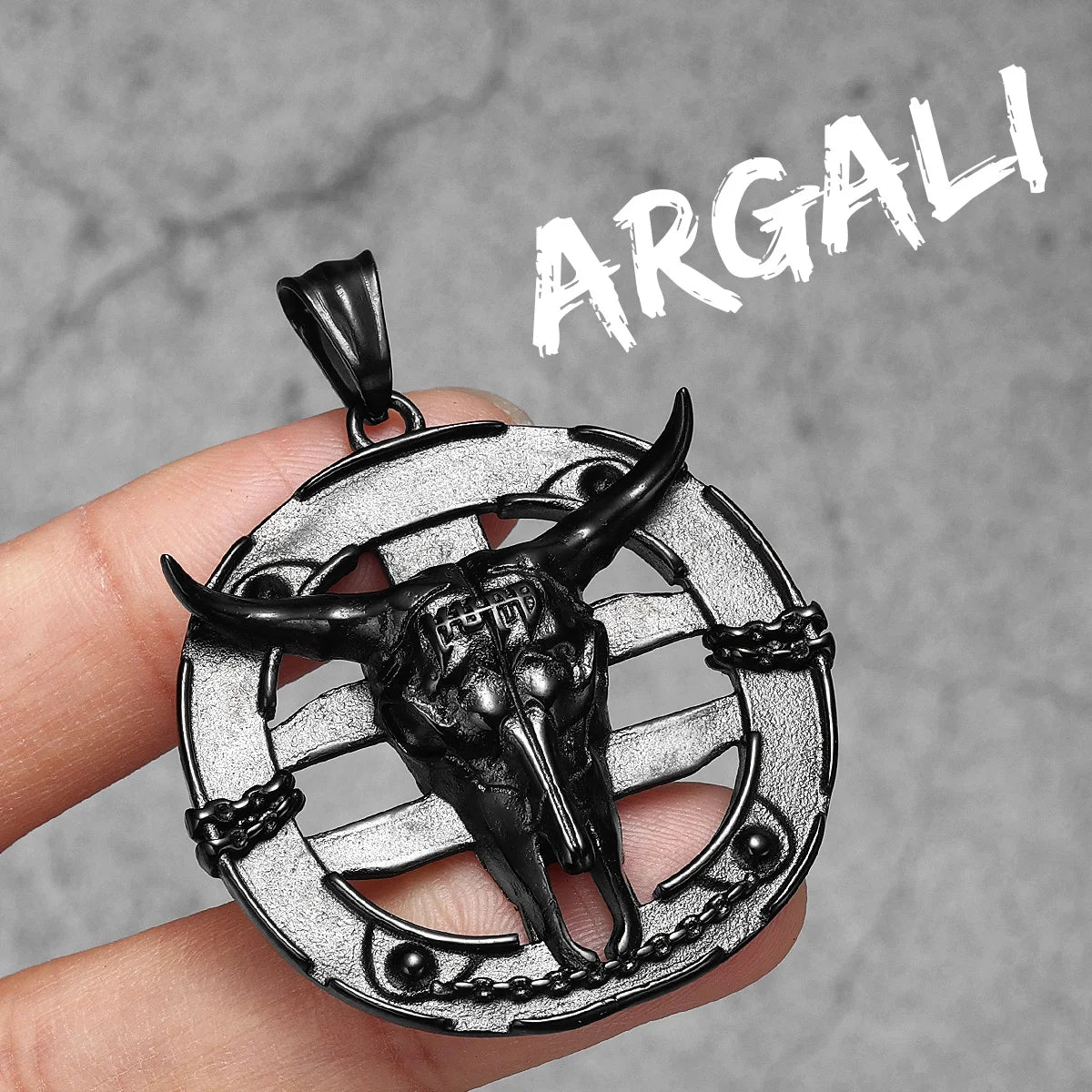 Argail Bull Cowboy Men Necklaces Stainless Steel Pendant Chain Women Punk Fashion Jewelry New In Accessories Gifts Wholesale