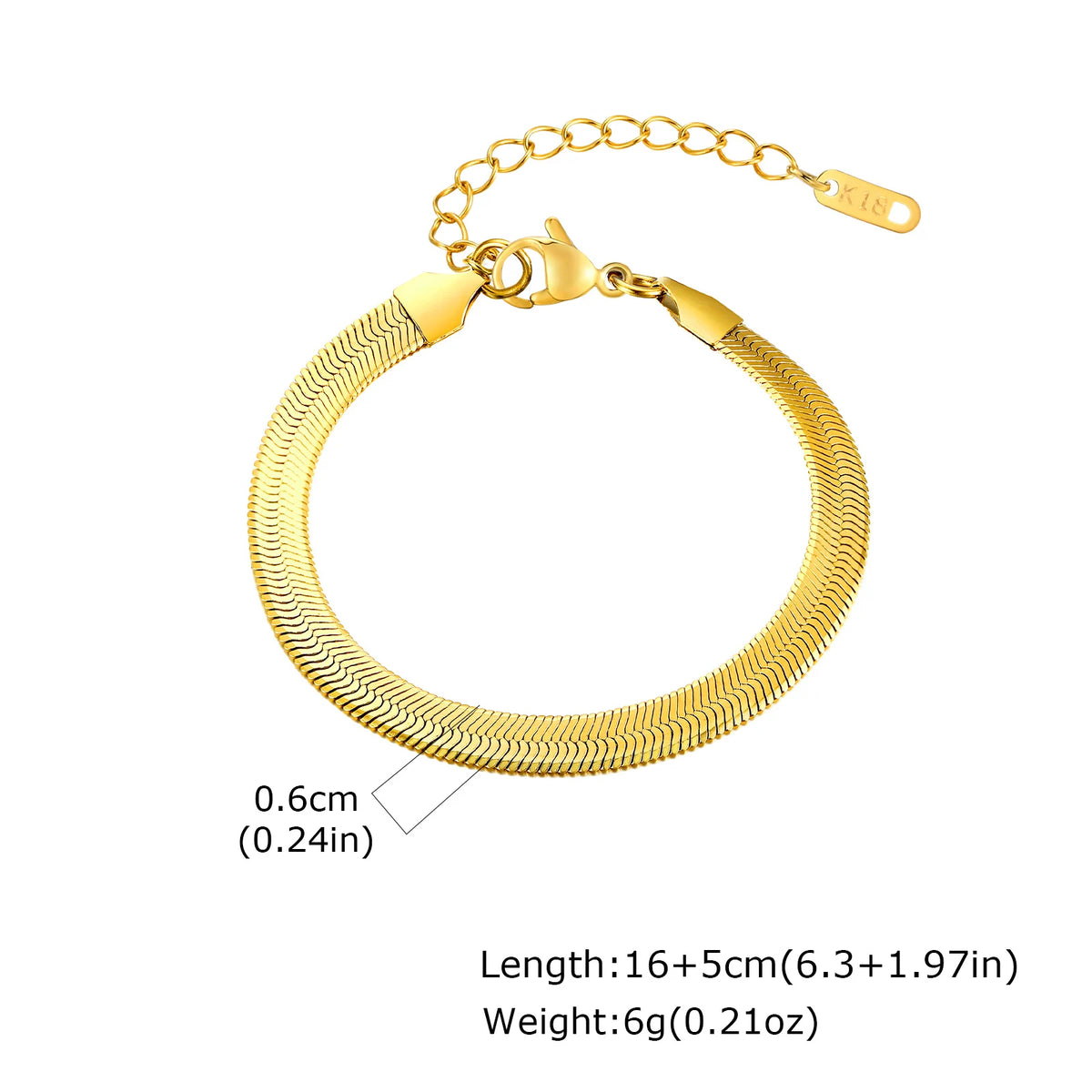 PENDRA Snake Flat Bracelet