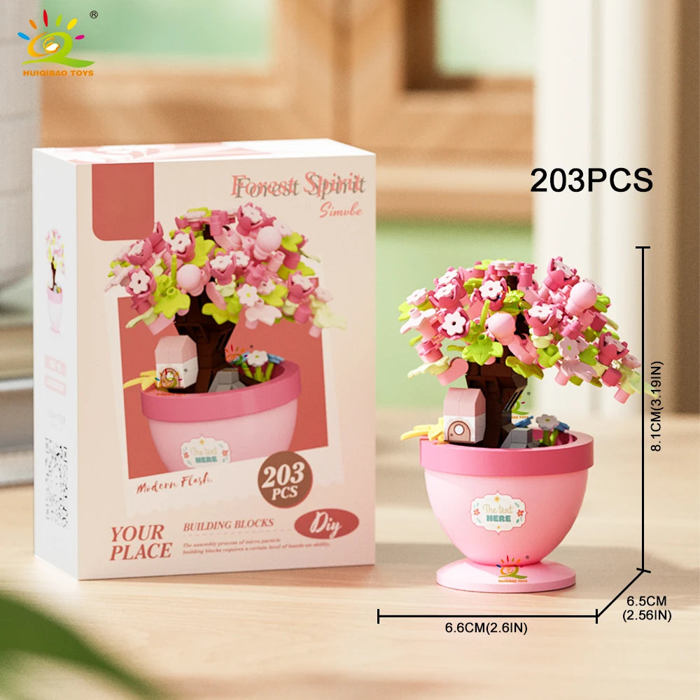 PENDRA Pot Sunflower Micro Building Set