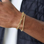 PENDRA Gold Link Bracelet