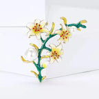 PENDRA Florielle18 Floral Brooch