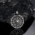PENDRA Steel Compass Necklace