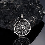 PENDRA Steel Compass Necklace