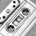 Rock Cassette Tape Stainless Steel Men Women Necklaces Pendants Chain Punk HipHop Fashion Jewelry Creativity Gift Wholesale