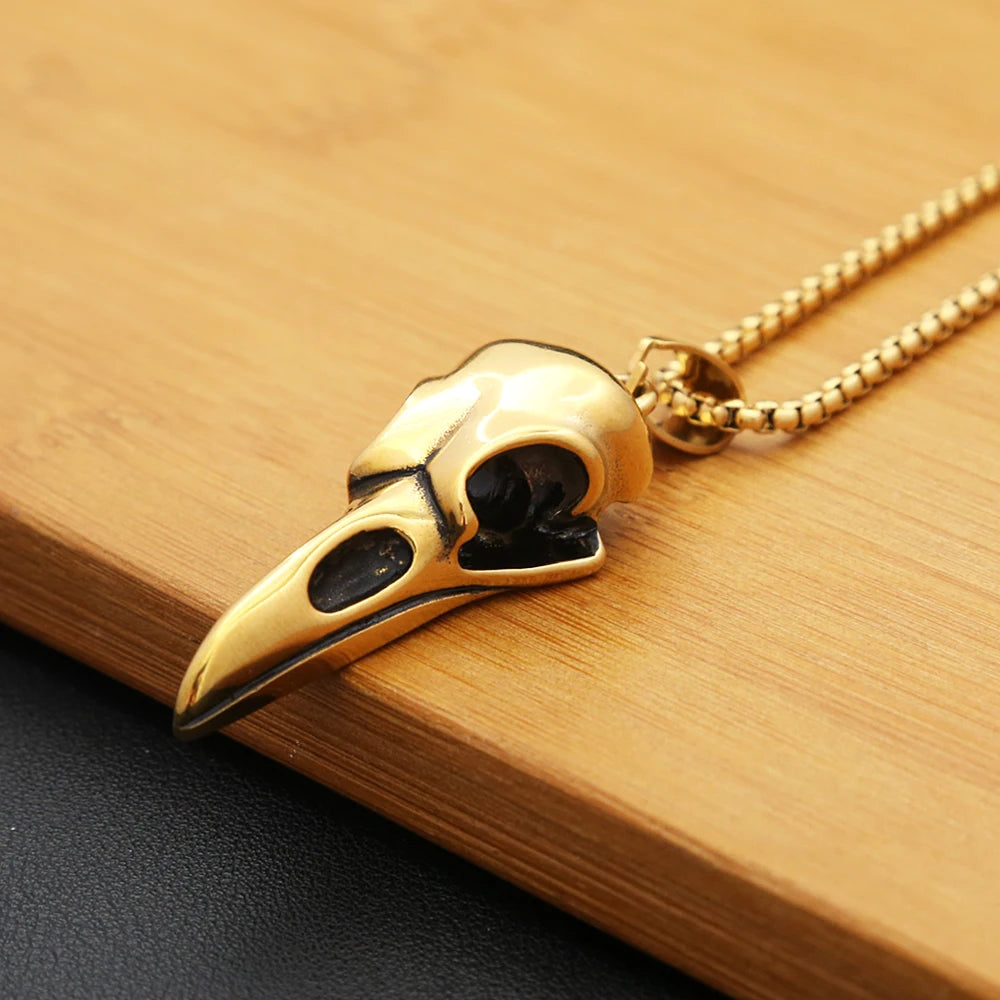 PENDRA Ravenodin Viking Raven Pendant Necklace