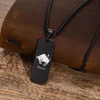 PENDRA Zodiac Bar Pendant Necklace