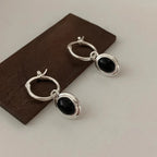 PENDRA Starfish 925 Sterling Silver Hoop Earrings