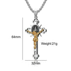 PENDRA Jesuscross Christian Cross Pendant