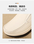 PENDRA Leather Sports Platform Shoes