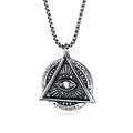 PENDRA AllSeeingEye Stainless Steel Eye Pendant