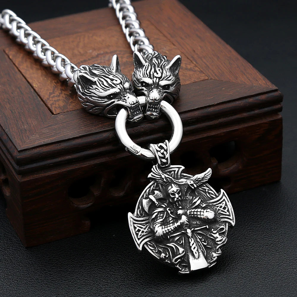 PENDRA Ravenwarrior Viking Warrior Pendant