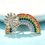 PENDRA Rainbelle Cute Rainbow Brooch
