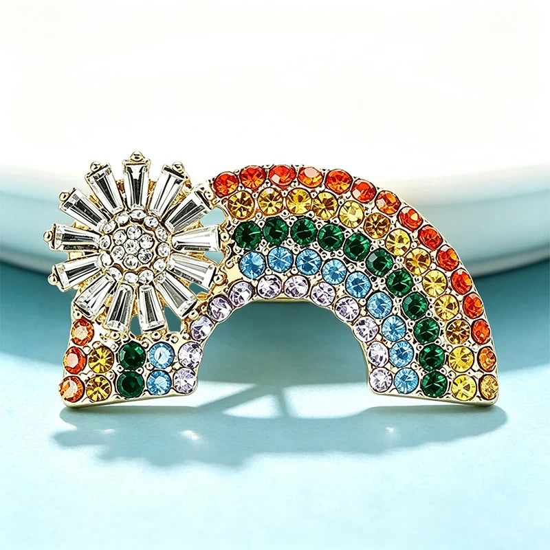 PENDRA Rainbelle Cute Rainbow Brooch
