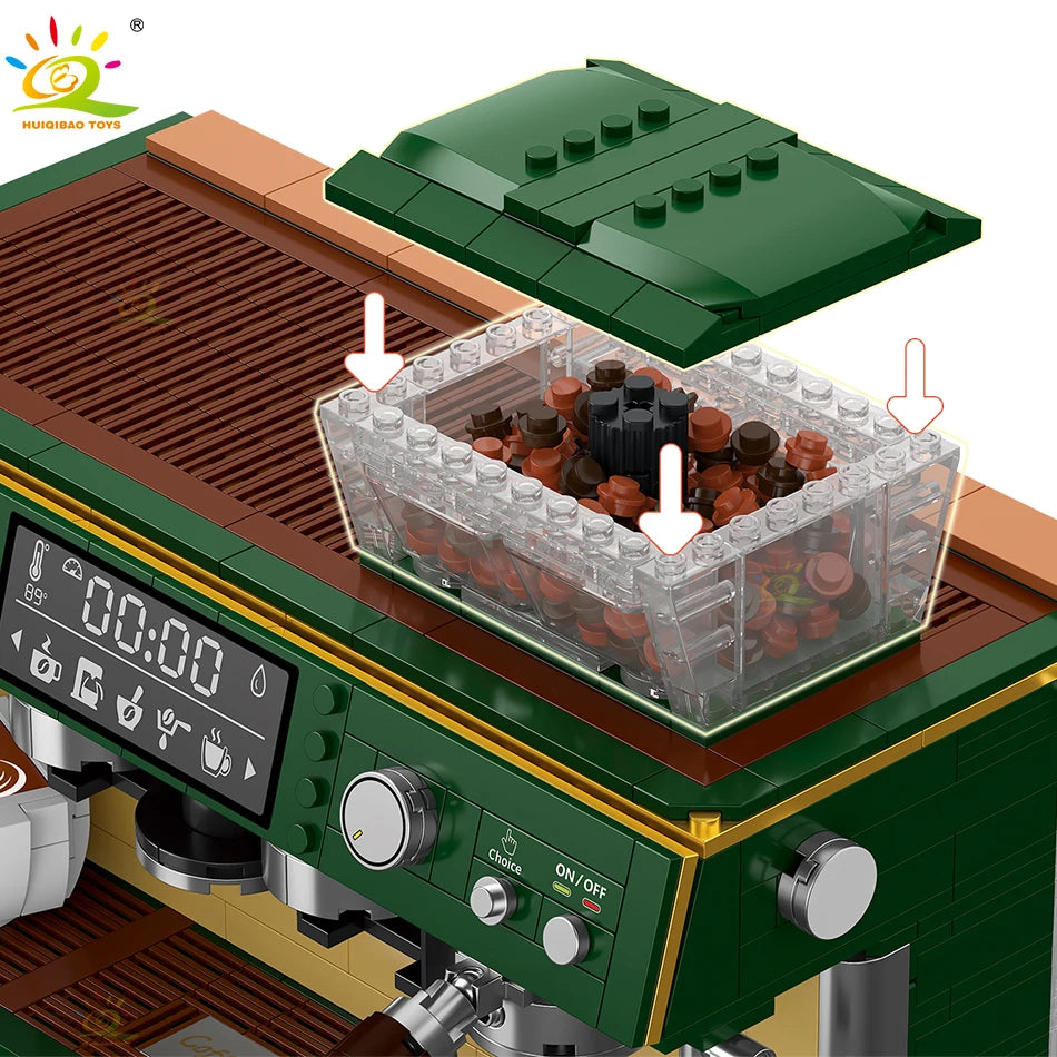 PENDRA Coffee Machine Micro Building Set