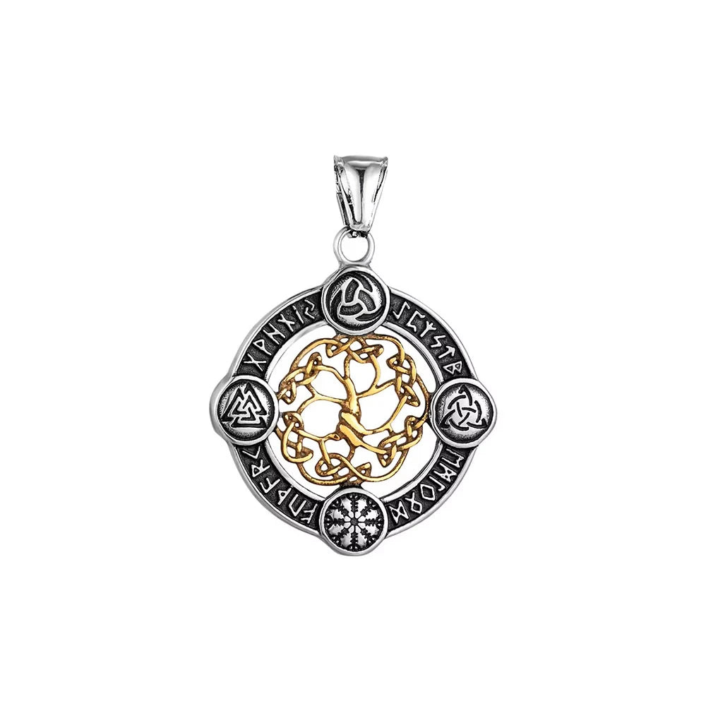 PENDRA Arboris Vintage Viking Tree of Life Necklace