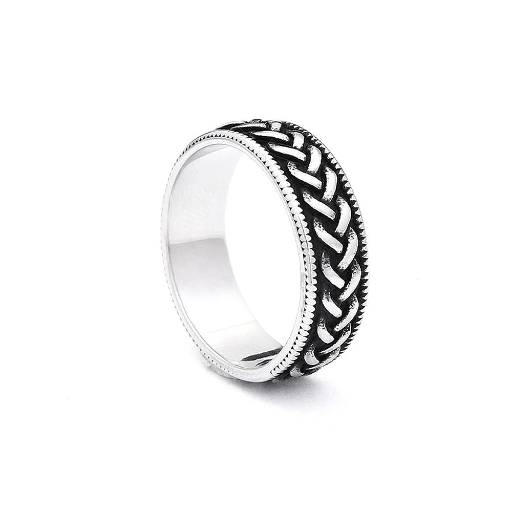 PENDRA Mobius Simple Stainless Steel Ring