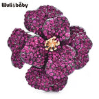 PENDRA Floradouble Luxury Double-Layer Flower Brooch