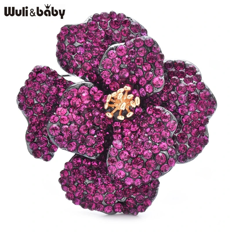 PENDRA Floradouble Luxury Double-Layer Flower Brooch