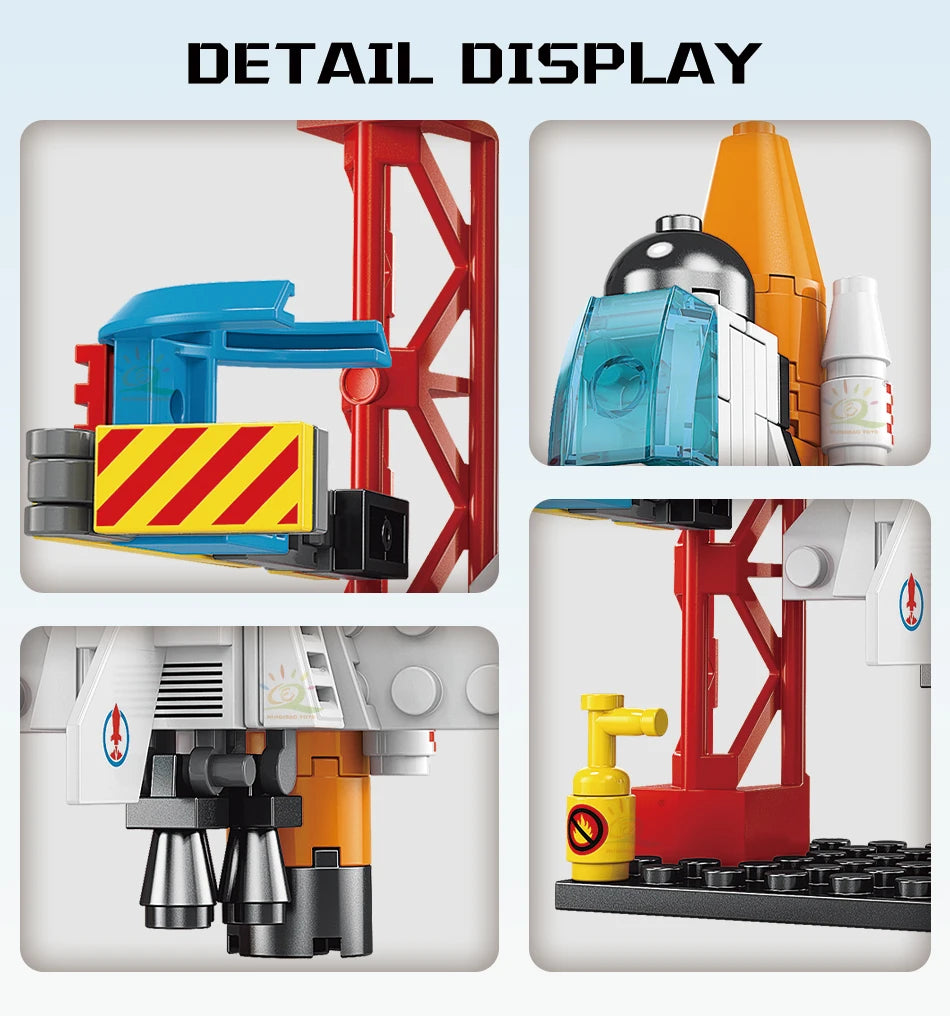 PENDRA Aviation Manned Mini Building Set