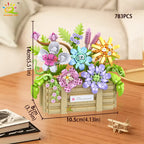 PENDRA Rose Sunflower Micro Building Set