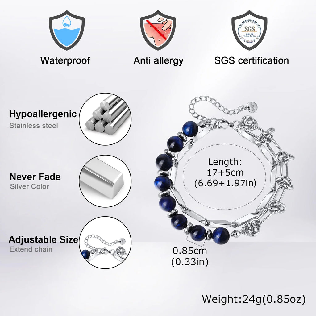 PENDRA Corvara Tiger Eye Bracelet