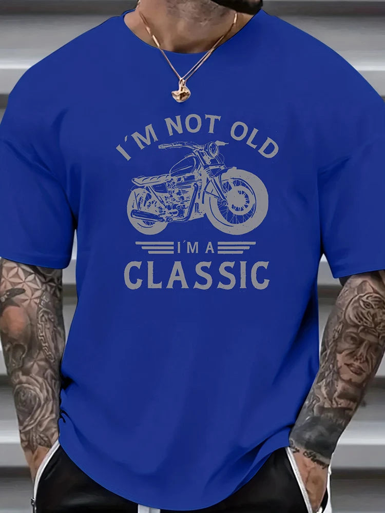 PENDRA Printed Sports Motorcycle T-Shirt