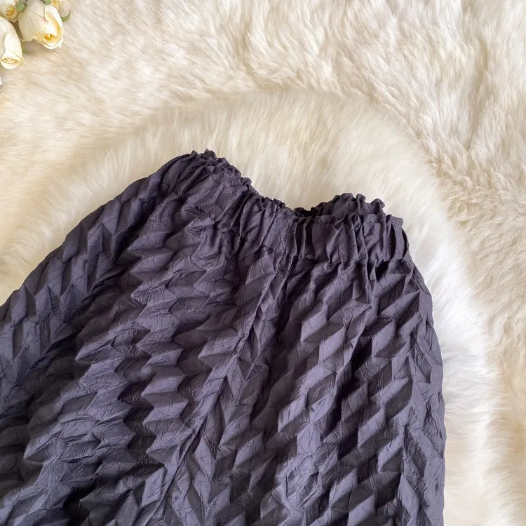 PENDRA Lazy Waisted Wide Pants
