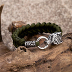 PENDRA Celtic Knot Rune Steel Bracelet