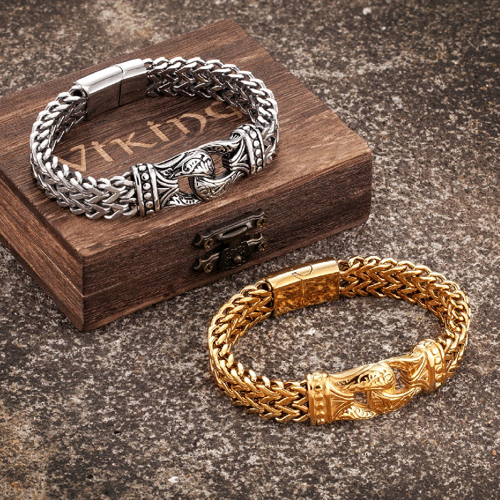 PENDRA Chain Magnetic Gold Bracelet