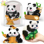 PENDRA Cute Panda Micro Building Set