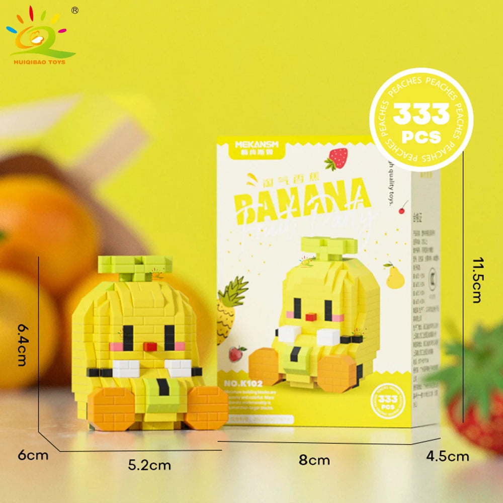 PENDRA Cute Delicious Micro Building Set