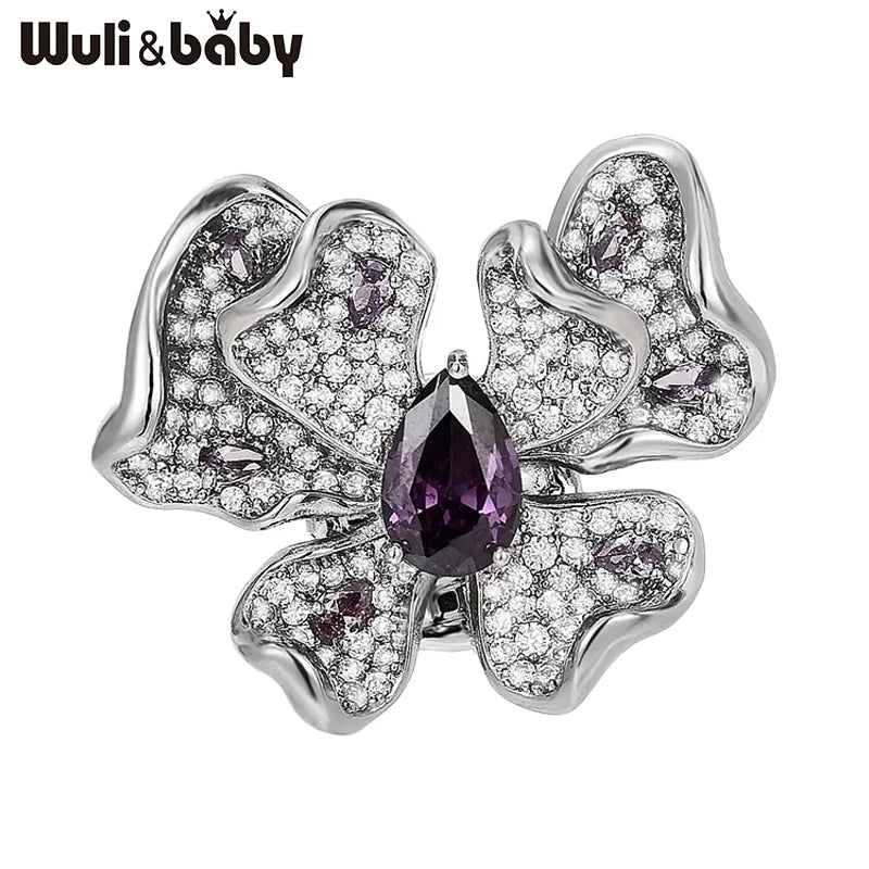 PENDRA Exquisite Butterfly Brooch