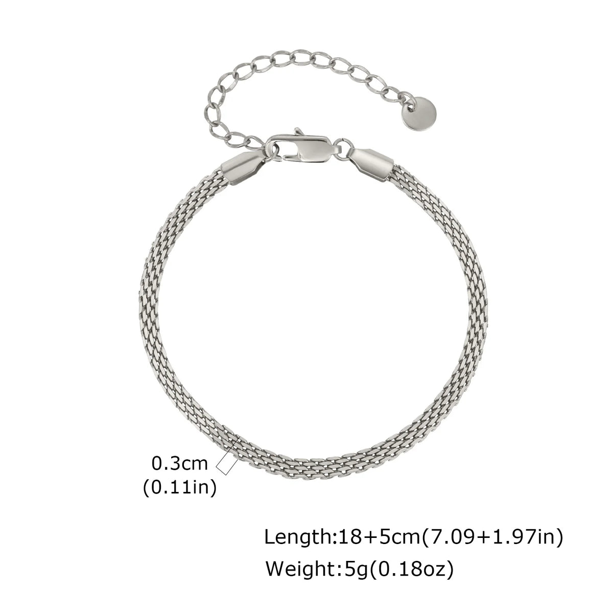 PENDRA 8Mm Mesh Bracelet