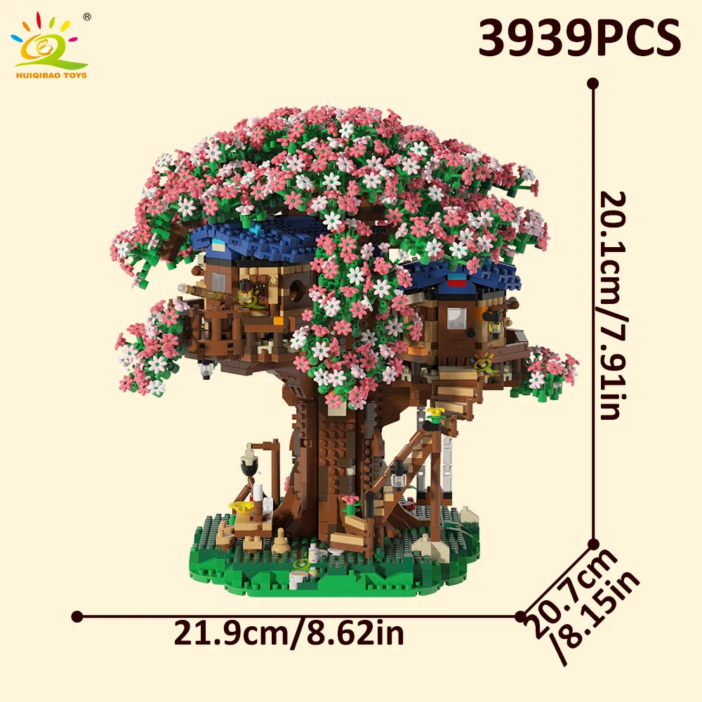 PENDRA Peach Blossom Micro Building Set