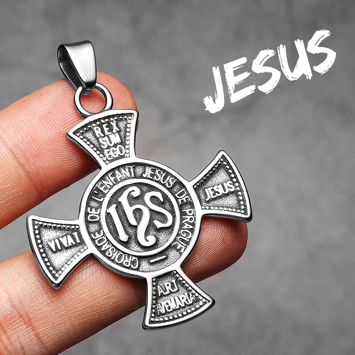 Jesus Character Men Necklaces Stainless Steel Pendant Chain Women Fashion Unique Jewelry Punk New In Accessories Gifts Wholesale