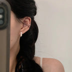 PENDRA Sterling Silve Flower Earrings