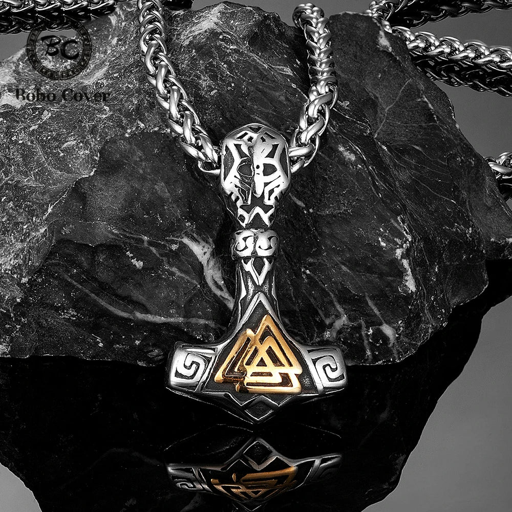 PENDRA Hammer Gold Necklace