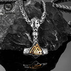 PENDRA Hammer Gold Necklace