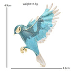 PENDRA Lovely Hummingbird Brooch