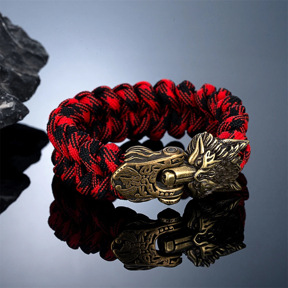PENDRA Wolf Rune Bracelet