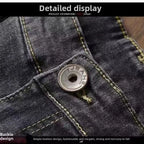 PENDRA Denim Embroidered End Pants
