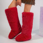 PENDRA Knee Warm Imitation Boots