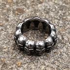 PENDRA Skullgoth Stainless Steel Skull Ring
