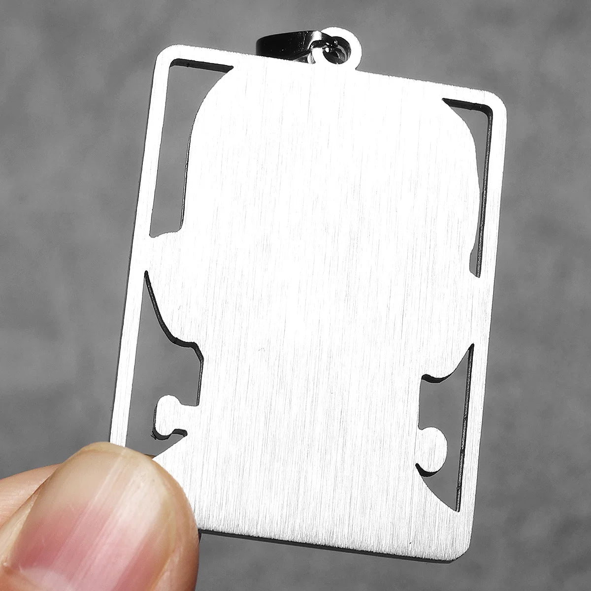 PENDRA Frankenstein Sweater Steel Necklace