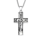 PENDRA JesusSavior Christian Cross Pendant