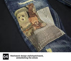 PENDRA Heavy Industry Embroidery Pants