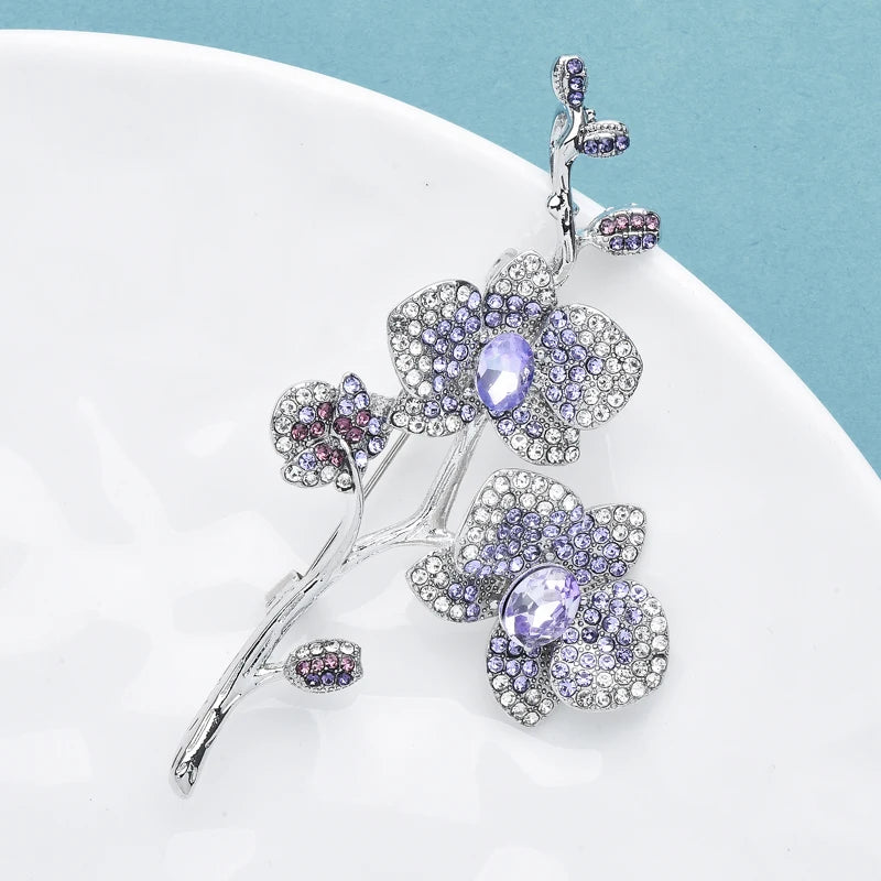 PENDRA Plumelle Beautiful Plum Blossom Brooch